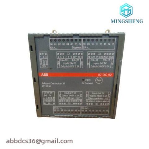 ABB 07DC92 GJR5252200R0101 Industrial Digital I/O Module