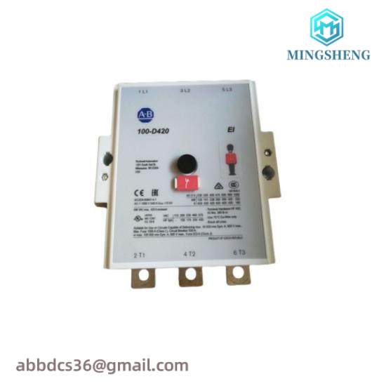 100-d420ea00_non-reversing_contactor.jpg GE 100-D420EA00 Non-Reversing Contactor - Power Control Solutions
