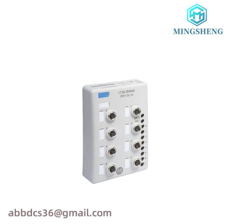 1738-ib8m8_i_o_module.jpg AB Electronics 1738-IB8M8 Input Output Module