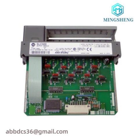 Allen Bradley 1746-OB8 Output Module, SLC 500 - High Performance, Robust Industrial Control Solution