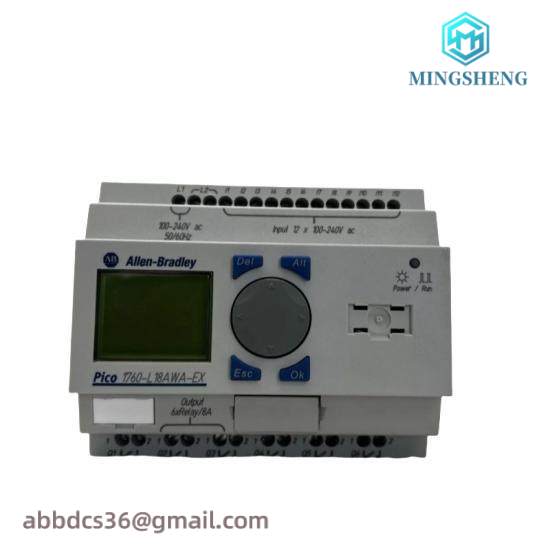 1760-l18awaex_1760-l18awa-ex_controller_w_rtc.jpg AB 1760-L18AWAEX - Real-Time Clock Enabled Controller Module