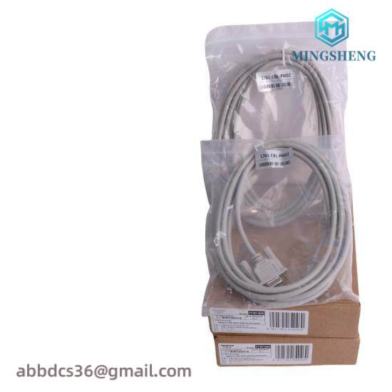 1761-cbl-pm02_8-pin_mini_din_to_9-pin_d_shell_rs232_cable_2.jpg Rockwell Automation 1761-CBL-PM02 Mini DIN to D Shell RS232 Cable