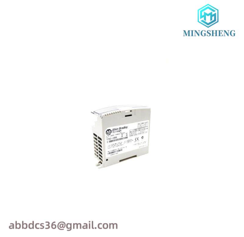 1762-ob8_micrologix_digital_output_module.jpg Allen Bradley 1762-OB8 MicroLogix Digital Output Module