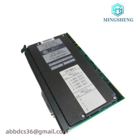 Rockwell Automation 1771-NB4S Analog Combination Module, Advanced Control Solutions