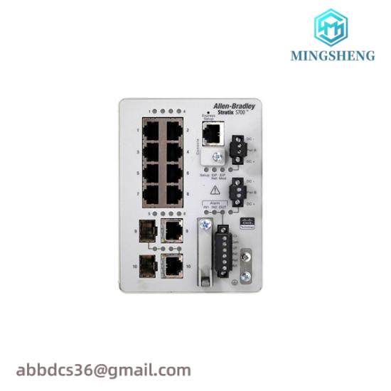 1783-bms10ca_stratix_5700_ethernet_managed_switch.jpg Cisco 1783-BMS10CA Stratix 5700 Ethernet Managed Switch - Industrial Networking Solution