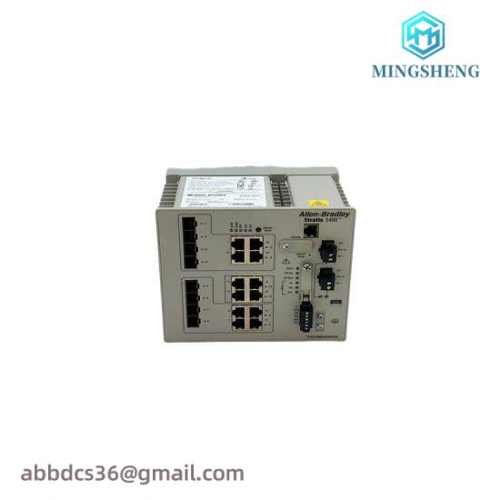 1783-hms8t4cgn_stratix_5400_ethernet_switch.jpg AB HMS8T4CGN STRATIX 5400 Ethernet Switch - Industrial Networking Solution