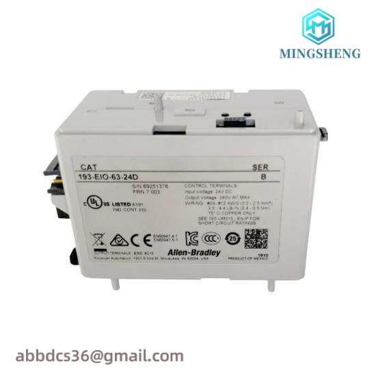 193-eio-63-24d_193eio6324d_i_o_overload_control_module_relay.jpg Schneider 193-EIO-63-24D I/O Overload Control Module Relay