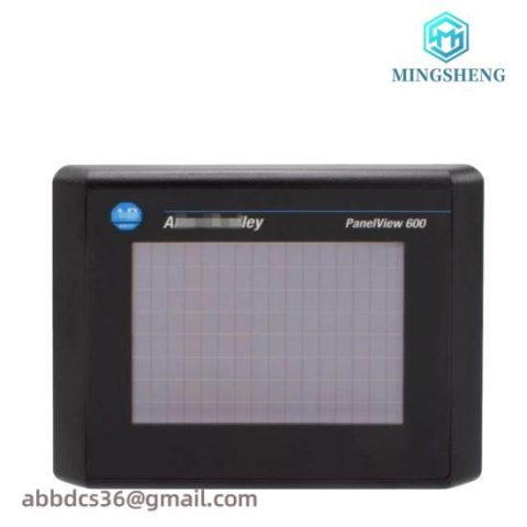 GE PanelView 600 Color/Touch RIO/RS-232-Printer, DC Power