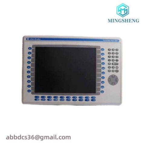 Allen-Bradley PanelView Plus Terminal 2711P-B12C4A8 - Industrial Control Display, 160 Characters