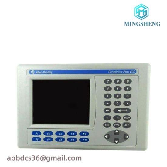 2711p-b6c20a_panelview_plus_600_color_1.jpg Allen-Bradley PanelView Plus 600 Color Display 2711P-B6C20A, Industry-leading HMI Solution