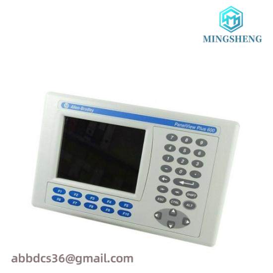 2711p-k6c20a_panelview_plus_600_color_2.jpg Allen-Bradley 2711P-K6C20A PanelView Plus 600 Color HMI