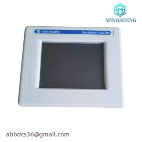Allen-Bradley 2711P-T6C20D PanelView Plus 600 Color Terminal, Touch Screen, Programmable Logic Controllers