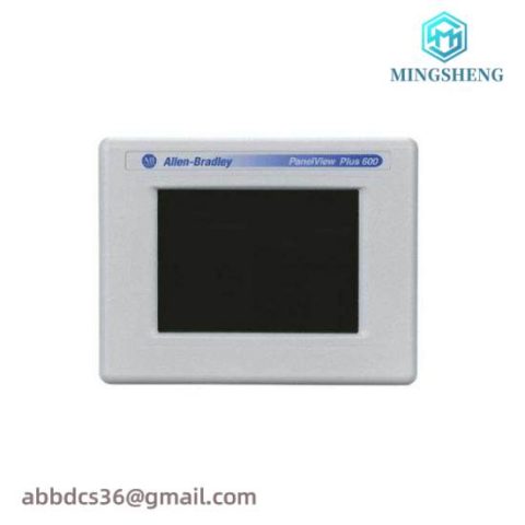 Allen-Bradley Panelview Plus 6 600 Operator Terminal 2711P-T6C5D, for Industrial Control Solutions