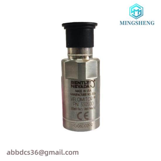 330500-02-04_bently_nevada_velomitor_piezo-velocity_sensor.jpg Bently Nevada 330500-02-04 Velocity Sensor for Machinery Monitoring
