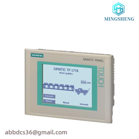 SIEMENS 6AV6642-0AA11-0AX1 Touch Panel TP177A, Industrial Control Solutions