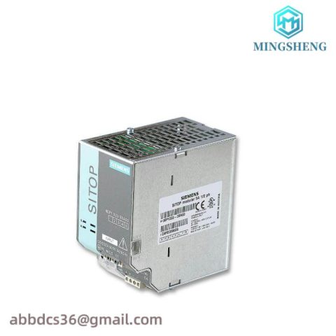 SIEMENS 6EP1 334-3BA00 - High-Efficiency SITOP Power Supply for Industrial Automation