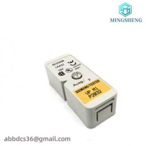 SIEMENS 6ES5498-1AA31 Analog Input SubModule for Industrial Control Systems