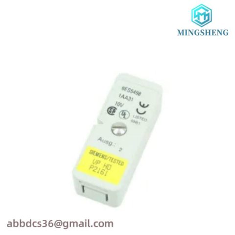 SIEMENS 6ES5498-1AA51 Analog Input SubModule for Industrial Control