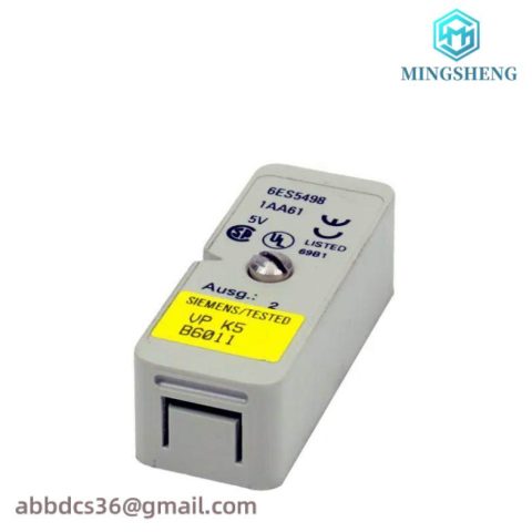 SIEMENS 6ES5498-1AA61 Analog Input Sub Module for Industrial Automation
