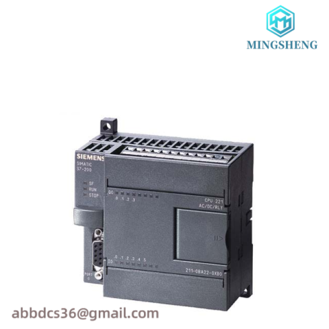 SIEMENS SIMATIC S7-200 CPU 221, 2kWords; DC/DC/DC, Compact Control Module