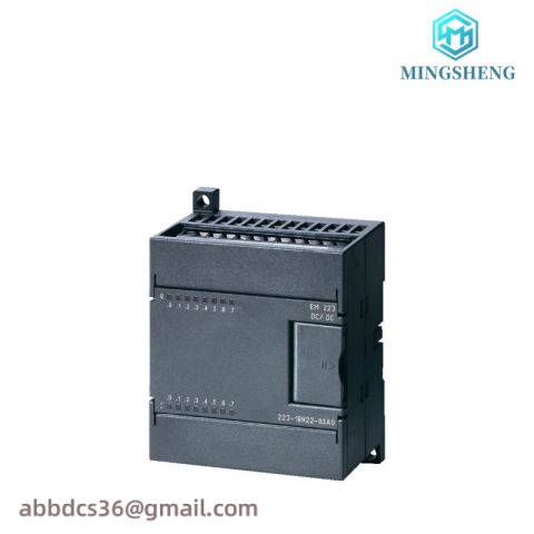SIEMENS 6ES7223-1BH22-0XA0 EM223, Digital I/O Module, 8 Input/8 Output, 24V DC, 0.75A per Channel