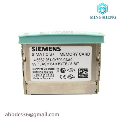 SIEMENS SIMATIC 6ES7951-0KF00-0AA0 Flash Memory Card