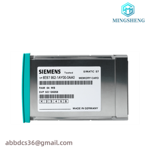 SIEMENS 6ES7952-1KK00-0AA0 Memory Card for Industrial Control Solutions