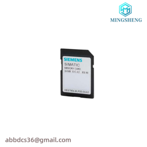 SIEMENS 6ES7954-8LL03-0AA0 MEMORY CARD FOR S7-1X00 CPU: High-Performance Data Storage for Industrial Automation