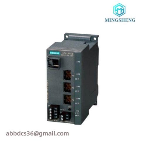 Siemens Scalance X201-3PIRT PRO; Managed IE IRT Switch, Protection Class IP65/67