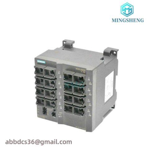 SIEMENS Scalable Managed IE Switch 6GK5 116-0BA00-2AA3 with Redundant Power Supply