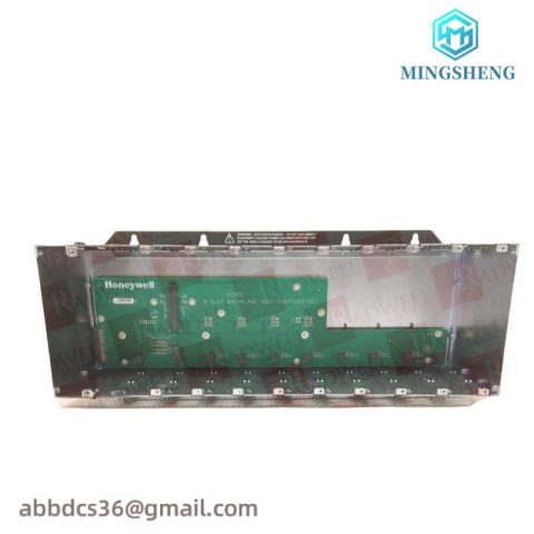 Honeywell 900R08R-0200 I/O Rack, 8 Slot, Red Power Assembly