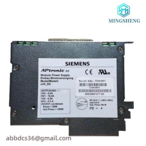 Siemens A5E30947477 Modular Power Supply