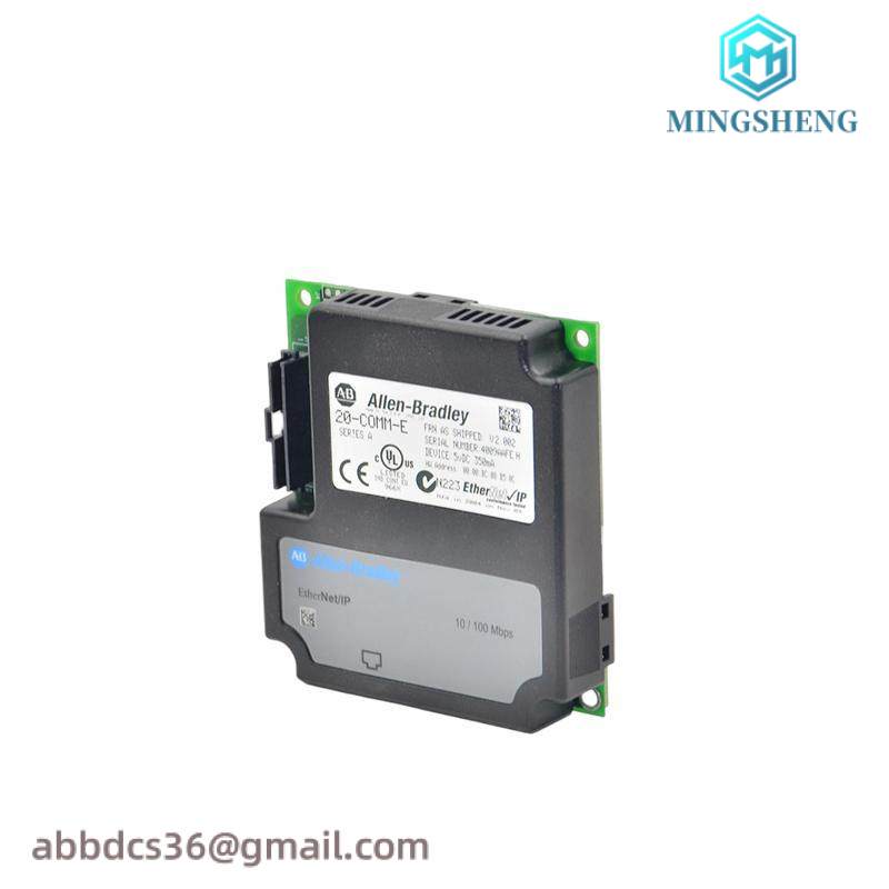 ab_20-comm-e_interface_adapter.jpg Allen-Bradley AB 20-COMM-E INTERFACE ADAPTER, Advanced Control System Component