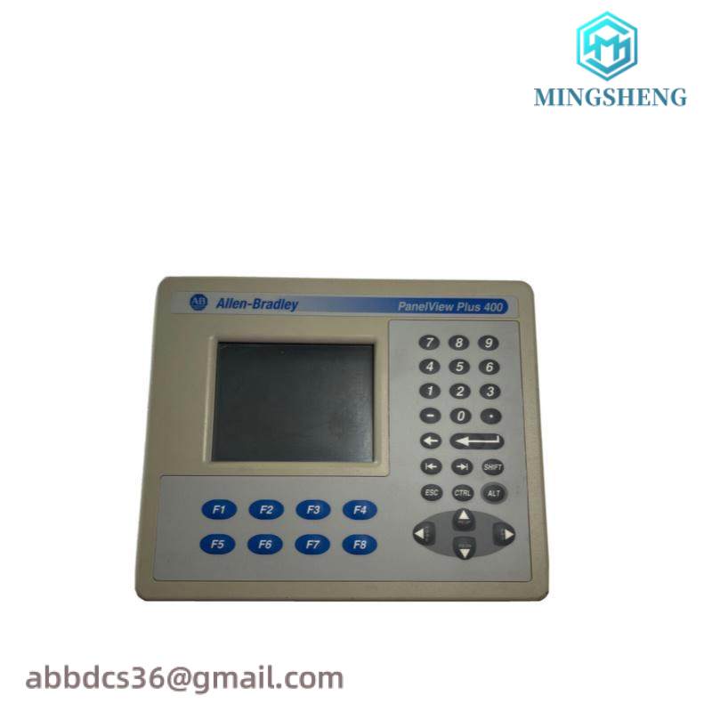 ab_2711p-b4c20a_panelview_plus_400_model.jpg Allen-Bradley AB Panelview Plus 400 Model 2711P-B4C20A - Industrial HMI Solution
