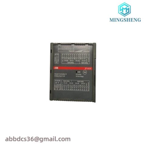 ABB 07AI91 GJR5251600R0278 Analog I/O Module for Industrial Automation