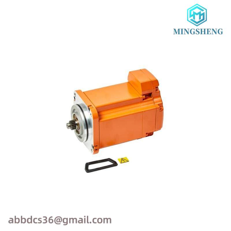 abb_76003hac14726-2_rot_ac_motor_incl_pinion.jpg ABB 76003HAC14726-2: Industrial AC Motor with Pinion, Manufacturer: ABB