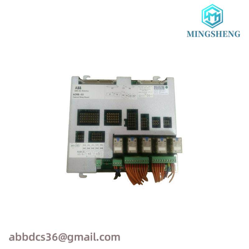 abb_acrb-03_3hne08250-1_3hne06225-1_safety_cabinet_relay_board.jpg ABB ACRB-03 3HNE08250-1 3HNE06225-1 Safety Cabinet Relay Board