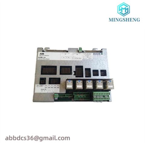 ABB ACRB-03 | 3HNE08250-1 | Safety Cabinet Relay Board
