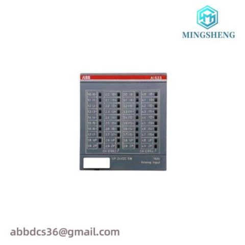 ABB AI523 1SAP250300R0001: Precision Analog Input Module, Unmatched Scalability & Cost-Effectiveness