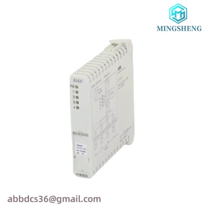 abb_ai930n_3kde175513l9300_analog_input_module.jpg ABB AI930N 3KDE175513L9300 Analog Input Module - Precision Measurement, Reliable Performance