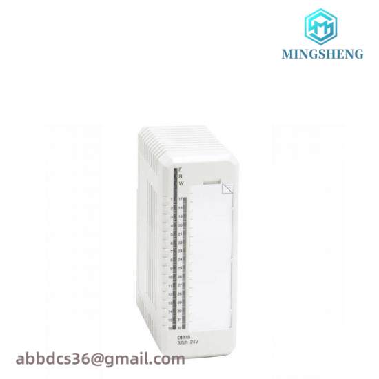 abb_di814.jpg ABB DI814 Digital Input Module, 16 Channels, 24 V DC
