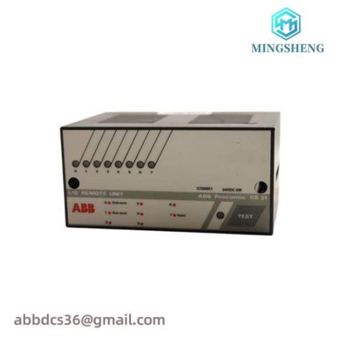 ABB ICSI08E1 - Binary Input Unit; Model: FPR3316101R0016
