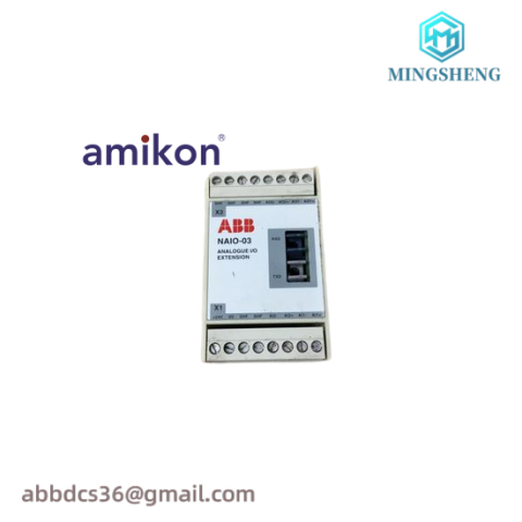 ABB NAIO-03 Analog I/O Module for Industrial Control Systems