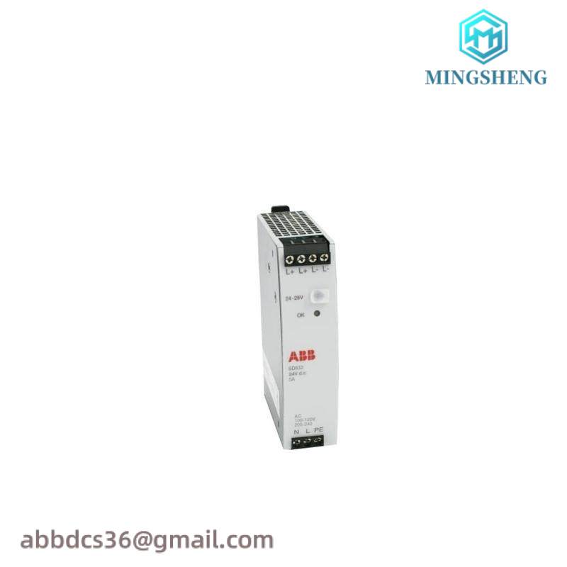 abb_sd832_3bsc610065r1_sd832_power_supply.jpg ABB SD832 Power Supply 3BSC610065R1, Industrial Automation Module
