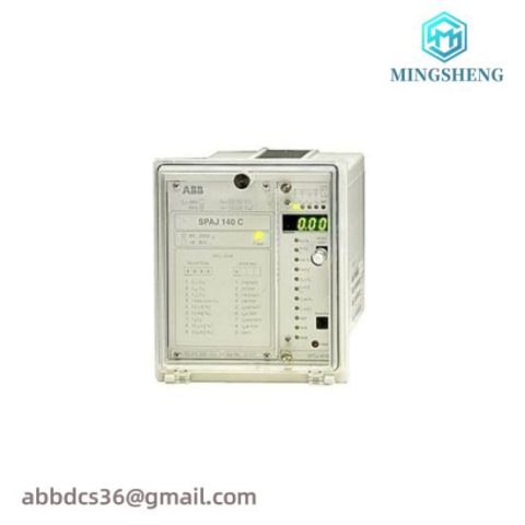 ABB SPAJ140C-AA: Advanced Current & Earth Fault Relay, Industrial Automation, Control Systems