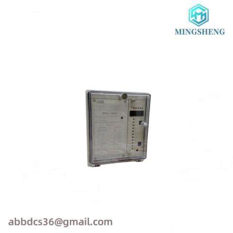 ABB SPAJ140C-AA Earth-Fault Relay - Precision Protection for Industrial Applications