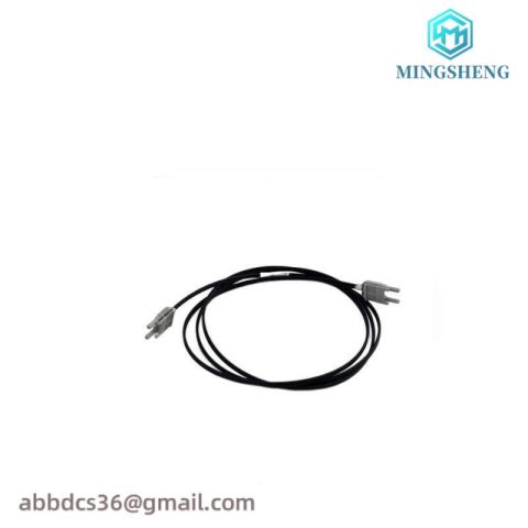 ABB TK812V015 Optical Fiber Cable, Single Plastic Core, 1.5m