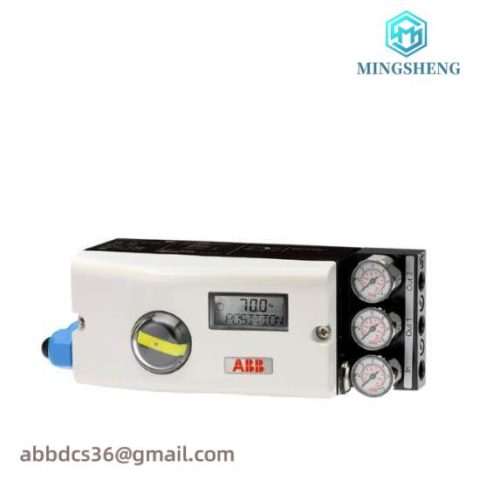 ABB V18345-1020421001: Intelligent Electro-Pneumatic Positioner for Industrial Control Systems