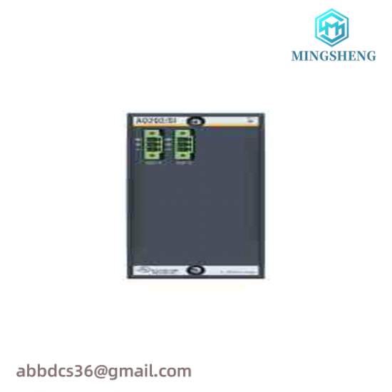 bachmann_ao202_si_analog_output_module.jpg Bachmann AO202/SI Analog Output Module: Precision Control in Industrial Automation