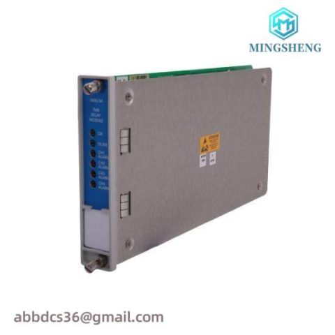 BENTLY 3500/34 125696-01 Vibration Monitoring System Module